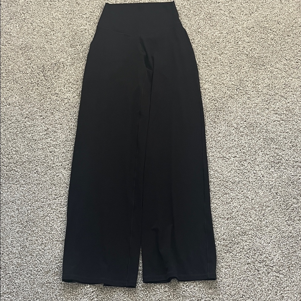 Aerie Offline Black Real Me Xtra High Waisted Trouser Size Small - Picture 1 of 4